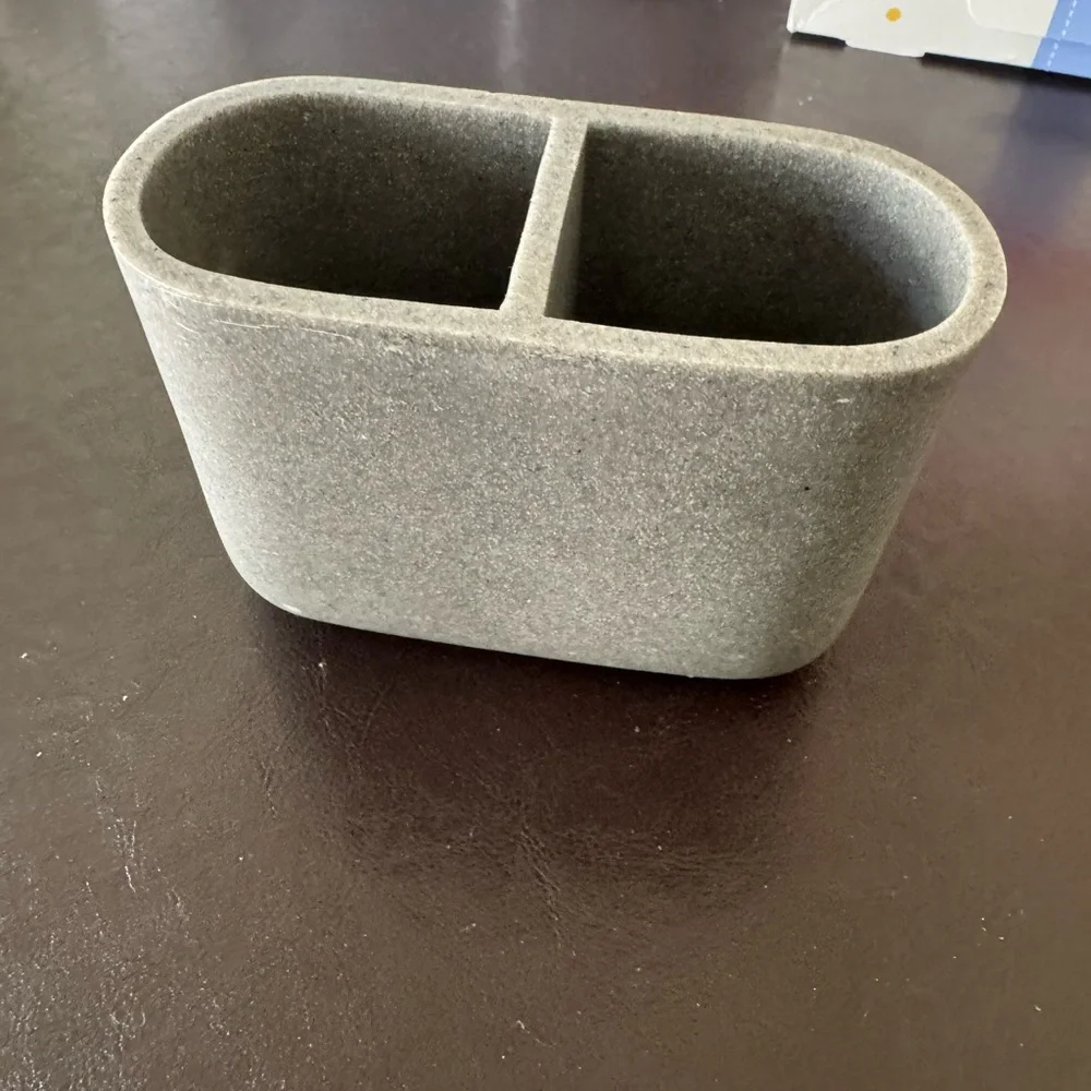 Gray Dual Compartment Organizer